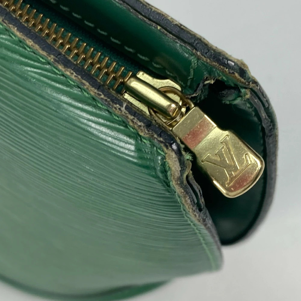 Louis Vuitton Bag Shopping Epi Jacques Saint Handbag Green Borneo Tote Shoulder - Picture 13 of 15